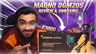 Maono DGM20S 🎤 Review & Unboxing | Best Gaming, Podcast & Streaming Microphone (2024)
