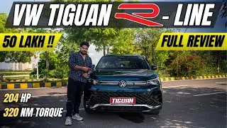 The Fastest SUV By Volkswagen India -Tiguan R-Line 2025 | Detailed Review, Pros & Cons |