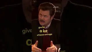 Ron is secretly a fan of breakfast for dinner #ParksAndRecreation #RonSwanson #NickOfferman #Shorts