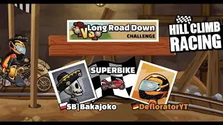 FRIENDLY CHALLENGES #1 + SPECIAL RACE SB|Bakajoko VS. Deflorator - Hill Climb Racing 2