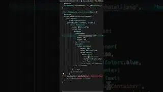 Flutter animations, open container 