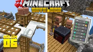 &Ccedil;OK &Ccedil;OK KOLAY K&Ouml;YL&Uuml; FARMI !! [Elmas Aletler ve TİCARET]┇Minecraft Skyblock B06