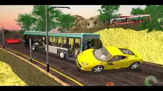 World Bus Racing 3D-Top Hill Climb Game, Bus race, android gameplay.