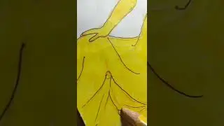Draw Bella fron Beauty and the beast #disney #drawing #bella #beautyandthebeast