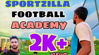 An Hour spent at || #SPORTZILLA Football academy || VLOG || #zishutalks #football