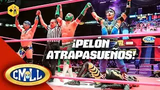 CMLL: Pel&oacute;n Encapuchado, Rey Cometa y Esp&iacute;ritu Negro derrotan a P&oacute;lvora, El Coyote y Kraneo