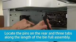 Installation of Y1G00A LaserJet Inner Finisher on HP LaserJet MFP E825 & E876 - HP Printers In Perth