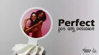 VictoryStore Custom Cupcake Toppers