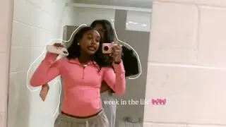 week in the life 🎀🎀 (senior year)