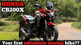 2024 Honda cb200x review - Your first Touring  bike??🤔
