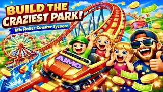 Real Coaster Idle Game | Постройте лучший тематический парк американских горок!