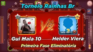 [REACT] RUMO AO T&Iacute;TULO?! Gui Mala 10 X Helder Vieira - Primeira Fase - Torneio Rainhas Br do 8BP