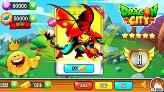 Dragon City: New HIGH TENSION DRAGON x 1 MILLION GOLD [EXCLUSIVE DRAGON 2023] 😱