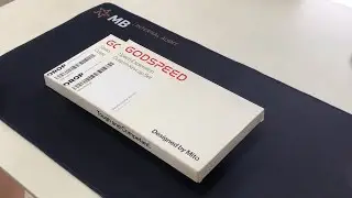 DROP + MITO SA GODSPEED CUSTOM KEYCAP SET (Unbox + Soundtest)