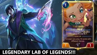 PLAYING LEGENDARY DIFFICULTY IN LAB OF LEGENDS!!! | Legends of Runeterra Gameplay | LoR