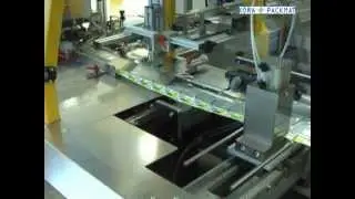 K&Ouml;RA-PACKMAT - VMC105 wrapping machine / usage of preprinted film