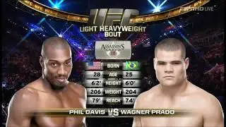 Phil Davis vs Wagner Prado