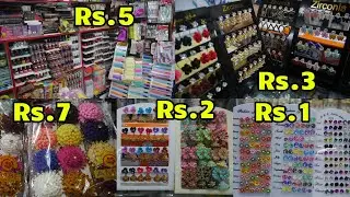 Rs.1 Onwards Big Fancy Wholesale Store @ Chennai |  Fancy Items/Cosmetics/Imitation Jewelry/Jhumkaas