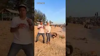 Lagi joget ada yang guling guling dibelakang #daddydanmami #shorts #trending #keripikkentangmasboy