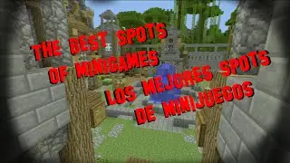 The best spots of minigames | Los mejores spots de minijuegos | Minecraft PS3/PS4/Xbox360/XboxOne