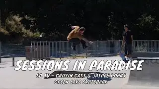 SESSIONS IN PARADISE EP. 10 | Griffin Gass & Jasper Dohrs | Green Lake Skatepark | Seattle, WA