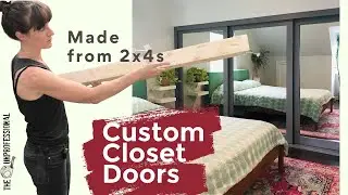 Как сделать дверцы шкафа из досок 2x4