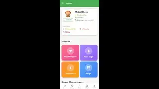 Medical Check App Demo: Simply take a photo and AI analyzes your blood sugar, blood pressure, weight