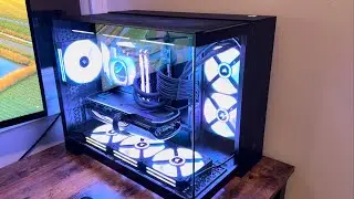 Корпус Corsair 2500X mATX | Вентиляторы iCue Link QX120 | Сборка iCue Link H100i LCD AIO &mdash; (Видео...
