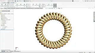 How to create a revolve twist in SolidWorks
