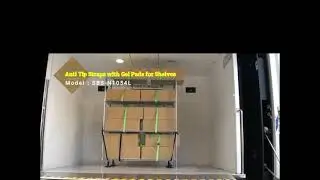 Anti-Tip Straps with Gel Pads for Shelves   Model: SBS-N1054L