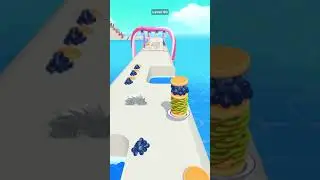Pancake Run 🧁🥮 Gameplay Walkthrough All Levels Android İos Part 45 #shorts