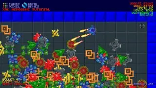 Arena Shmup Demo #1 - Tiled Arena, Player Fighter & Bullets, Enemy Collision