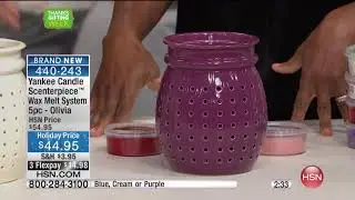 Yankee Candle Scenterpiece&trade; 5 piece Wax Melt System   Olivia 11 23 15 Adam Freeman Monday Night Show