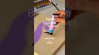 Pink & Purple Starry Night | Art Tutorial | Mont Marte Dimension Acrylics #painting #magicalart