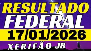 Resultado do jogo do bicho ao vivo FEDERAL - 20:00 17/01/2026