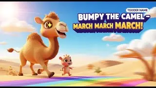 Bumpy the Camel Goes March, March, March! 🐪🎶