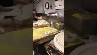 Hand roll bagels