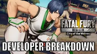 JAE HOON LOOKS COOL!! - Developer Breakdown for Fatal Fury: City of the Wolves (COTW