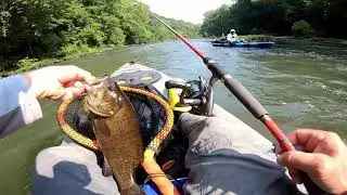 Collins River Kayaking, Grilling and Beating Down Smallmouth Bass