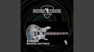 Modern and Cinematic Rock Guitar Backing Track Jam in B Minor / D Major | 145 BPM