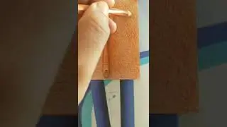 How to draw wooden spoon with wooden base on paper