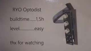 Timelapse Build RYO Optodist DIY