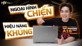 Laptop Asus TUF Gaming A16 FA607NUG-RL129W - Ngoại h&igrave;nh chất, hiệu năng khủng