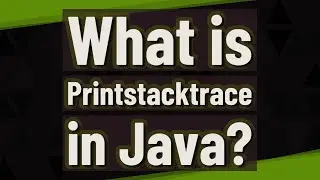 What is Printstacktrace in Java?
