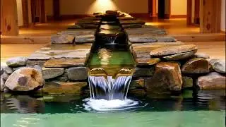 🪨 Indoor Spa Water Sounds ⛲ | Zen Relaxation, Sleep & Calm Focus