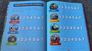 Thomas & Friends Annual 2009 - Engine Names and Numbers! - Family Fun Activity