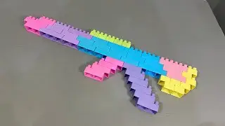 Satisfying DIY Lego Shooting Toy #6 / ASMR / Building Blocks / Block Game - #satisfying #diy #asmr