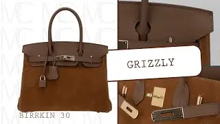 Hermès Birkin 30 Grizzly Edition - Perfect Year-Round Luxury • MIGHTYCHIC •