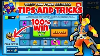 HOW TO WIN SUNNY FRAG POWER EVENT IN FRAG PRO SHOOTER | TIPS AND TRICKS