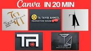 5 🖐 Logo Ideas in 20 Minutes Created on Canva & Photopea